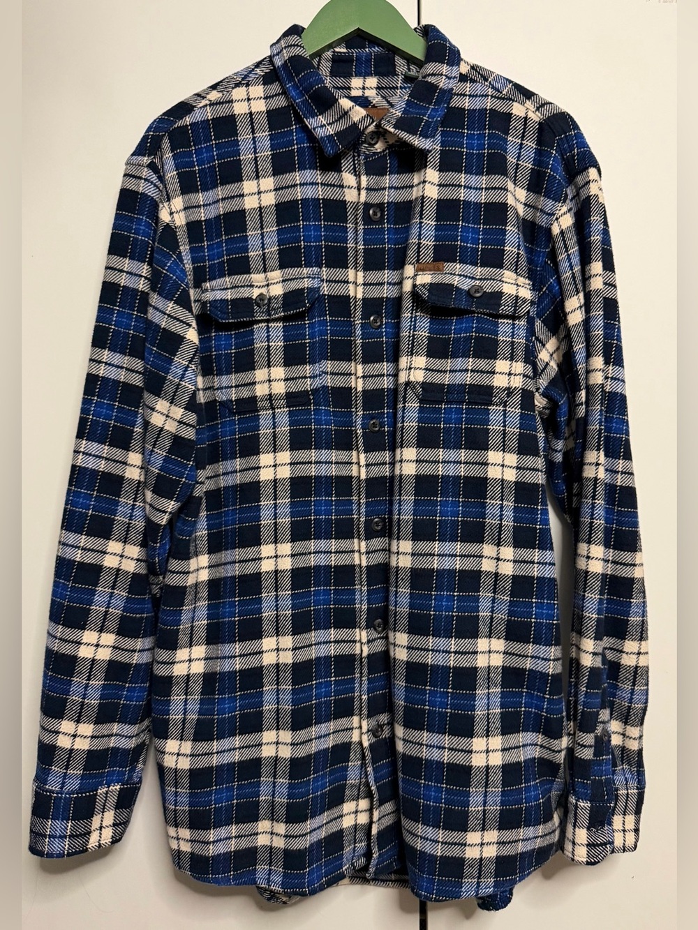 Orvis Men’s heavyweight flannel shirt jacket